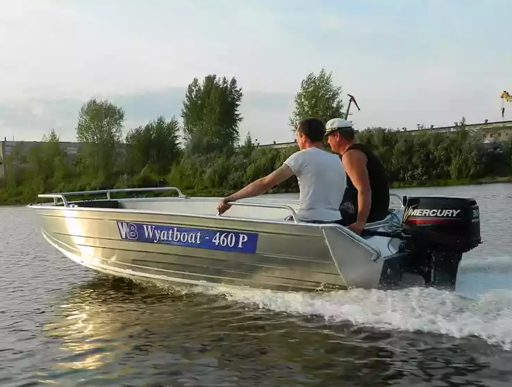Алюминиевая лодка Wyatboat-460 P в Кемерово