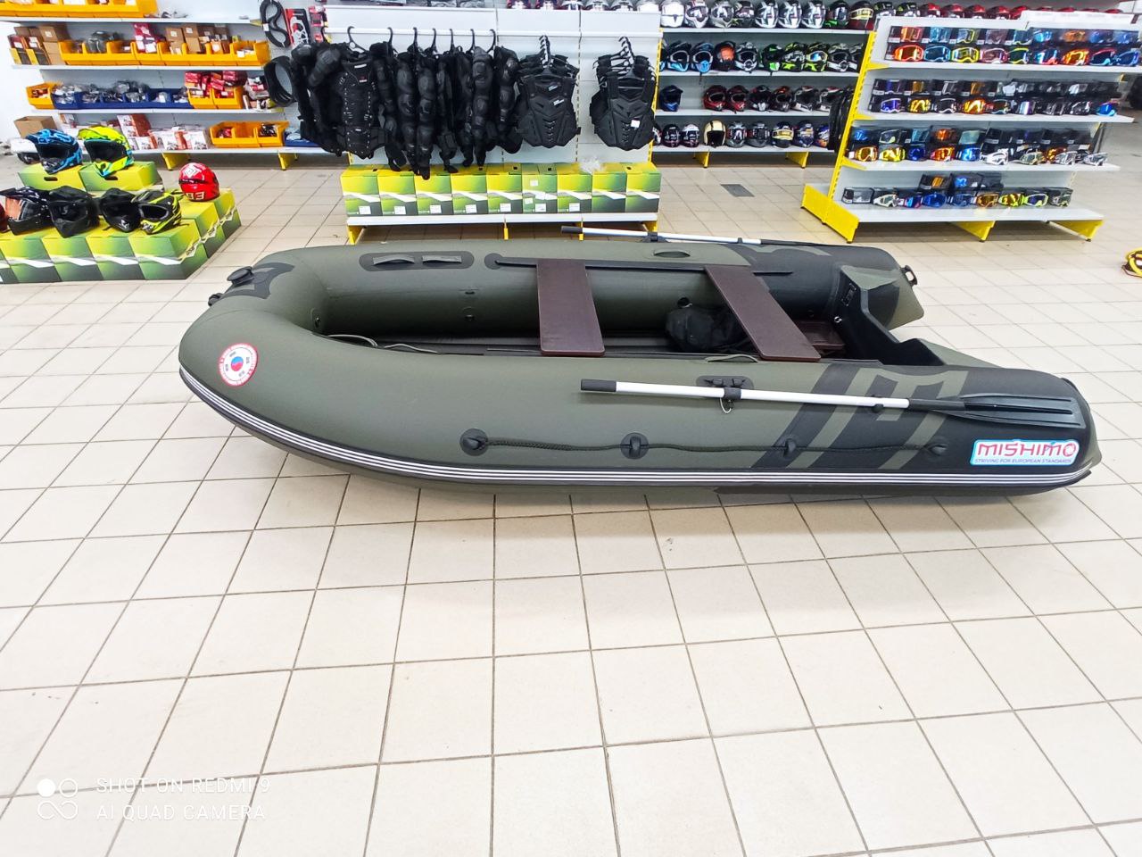 Лодка MISHIMO RIVER JET 410 под водомет в Кемерово