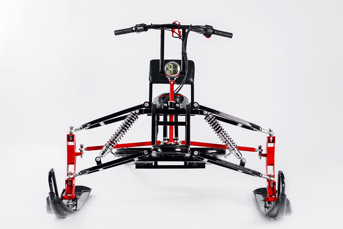 Лыжный модуль IKUDZO TERRAIN с подогревом ручек металлические лыжи в Кемерово