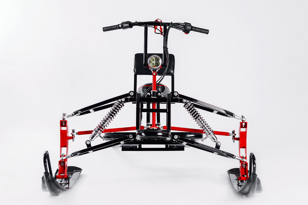 Лыжный модуль IKUDZO с подогревом ручек пластиковые лыжи в Кемерово