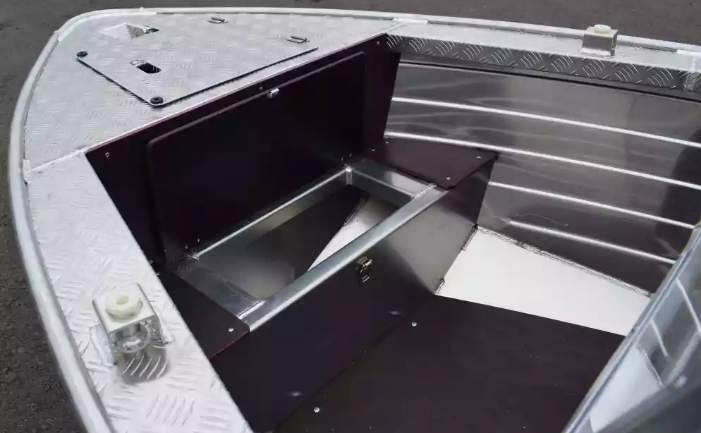 Алюминиевая лодка Wyatboat-390 DCM Увеличенный борт в Кемерово