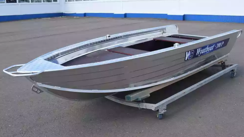 Алюминиевая лодка Wyatboat-390Р Fish в Кемерово