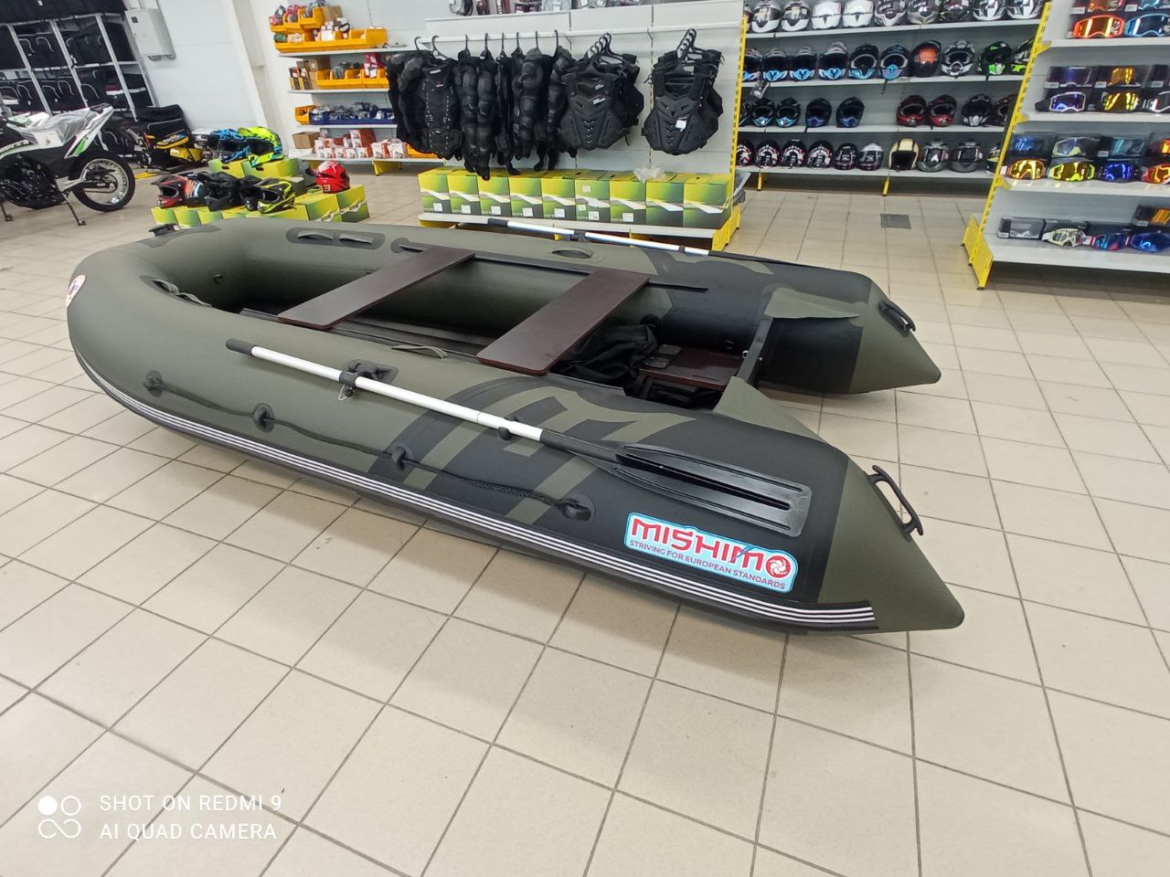 Лодка MISHIMO RIVER JET 410 под водомет в Кемерово