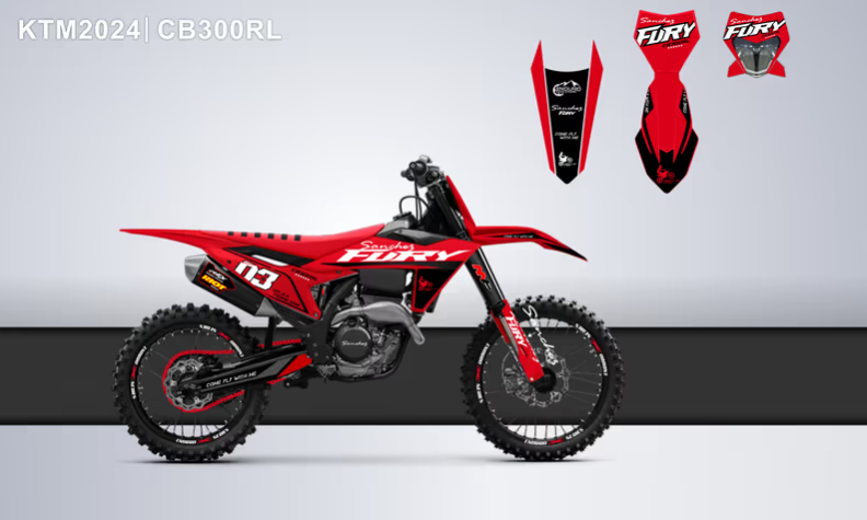 Кроссовый мотоцикл Sanchez Fury CB300RL в Кемерово