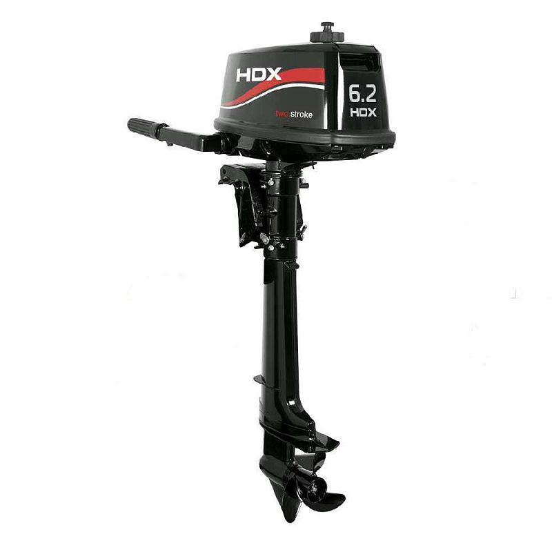 Лодочный мотор 2-х тактный HDX R series T 6,2 BMS (с топливным баком 12л) в Кемерово