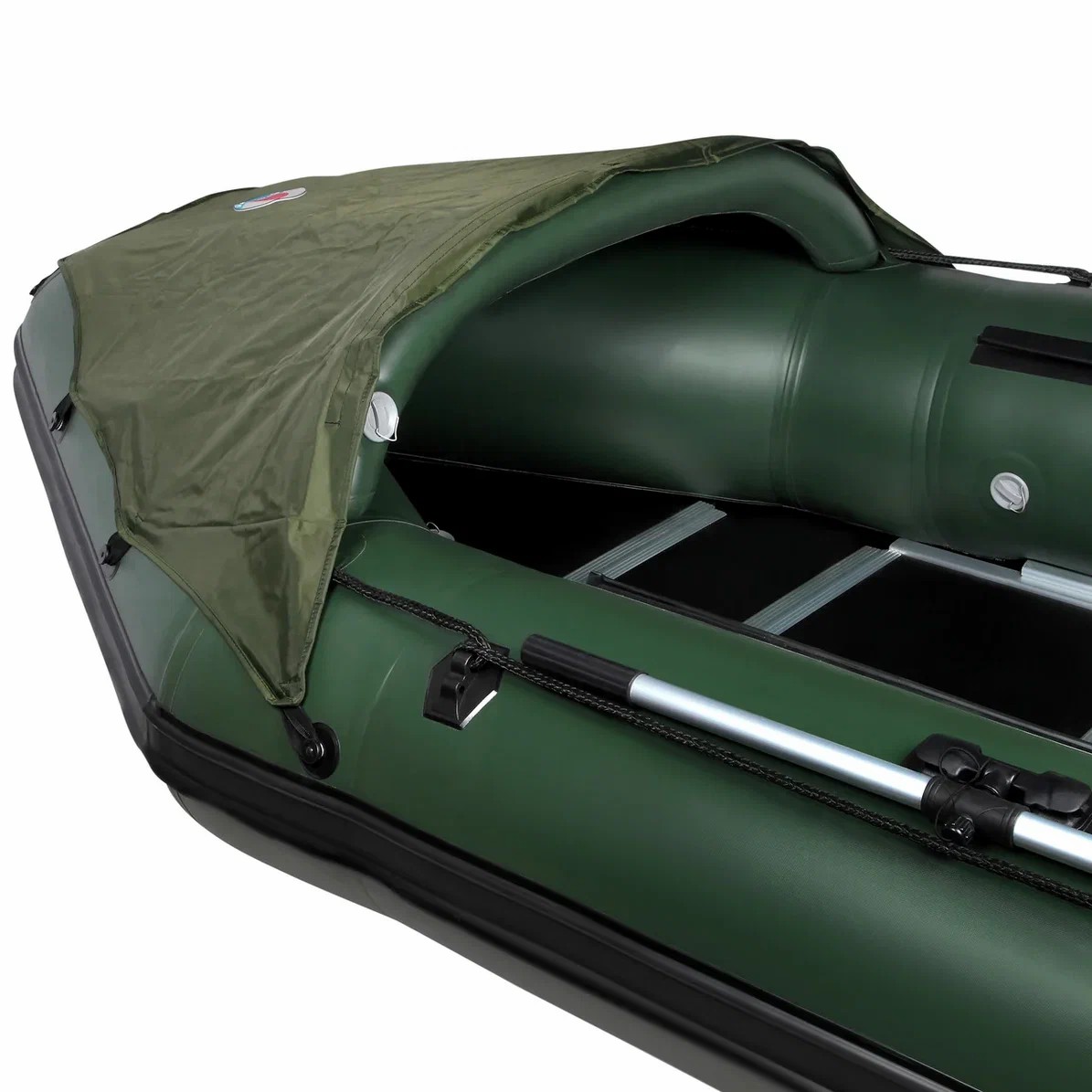 КОМПЛЕКТ НОСОВОГО ТЕНТА К ЛОДКЕ SMARINE SDP MAX 365-380 ЗЕЛЕНЫЙ в Кемерово