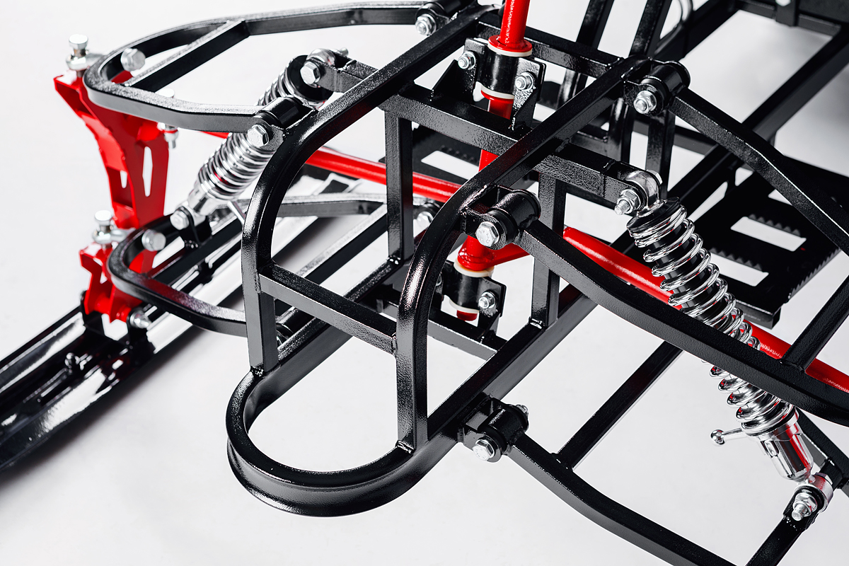 Лыжный модуль IKUDZO TERRAIN с подогревом ручек металлические лыжи в Кемерово