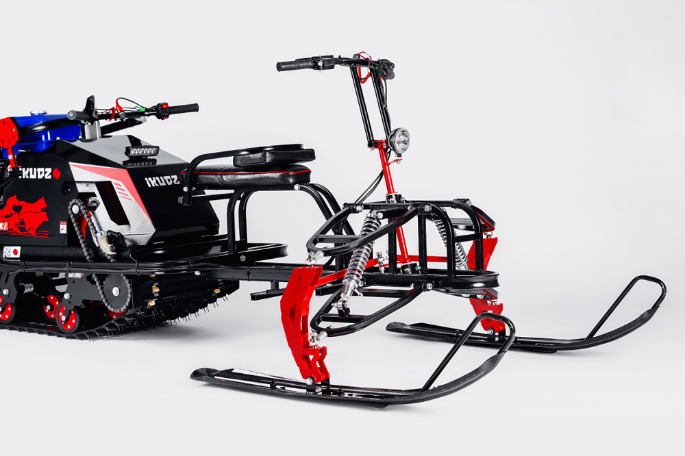 Лыжный модуль IKUDZO TERRAIN с подогревом ручек металлические лыжи в Кемерово