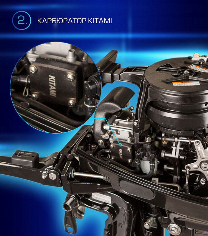 Лодочный мотор MARLIN PROLINE MP 9.9(20) AMHL FORCE в Кемерово