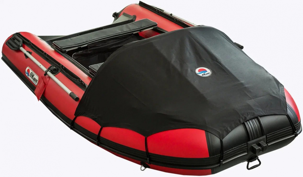 КОМПЛЕКТ НОСОВОГО ТЕНТА К ЛОДКЕ SMARINE AIR MAX 380 ЧЕРНЫЙ в Кемерово