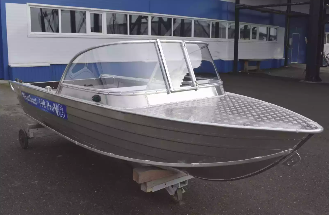 Алюминиевая лодка Wyatboat-390 Pro в Кемерово