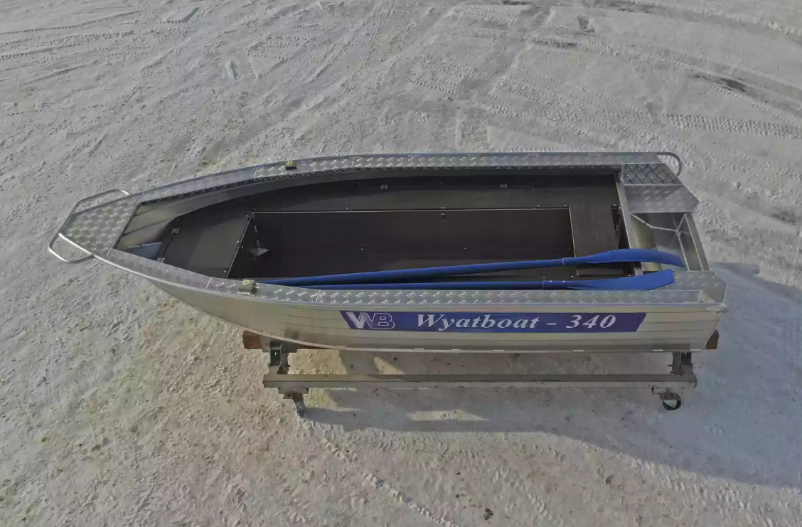 Алюминиевая лодка Wyatboat-340 РМ в Кемерово