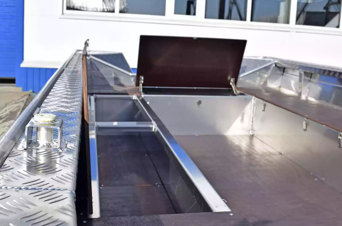 Алюминиевая лодка Wyatboat-490 Jonboat в Кемерово