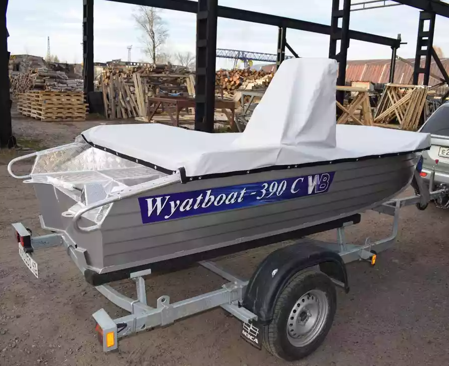 Алюминиевая лодка Wyatboat-390 C в Кемерово