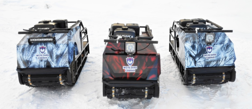 Мотобуксировщик Irondog (Железная собака) M500 15 Камуфляж Охотник в Кемерово