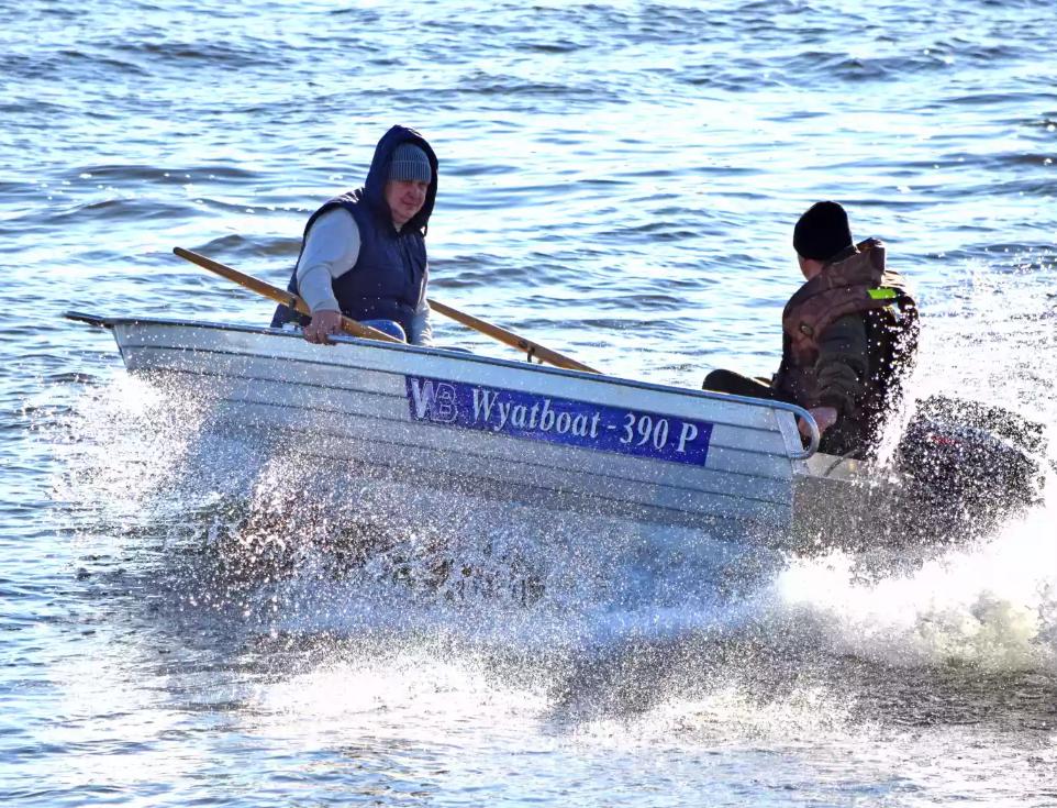 Алюминиевая лодка Wyatboat-390 P в Кемерово