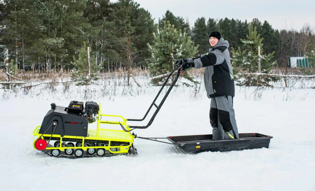 Мотобуксировщик Бурлак ХОЗЯИН-1 (капот металл) в Кемерово