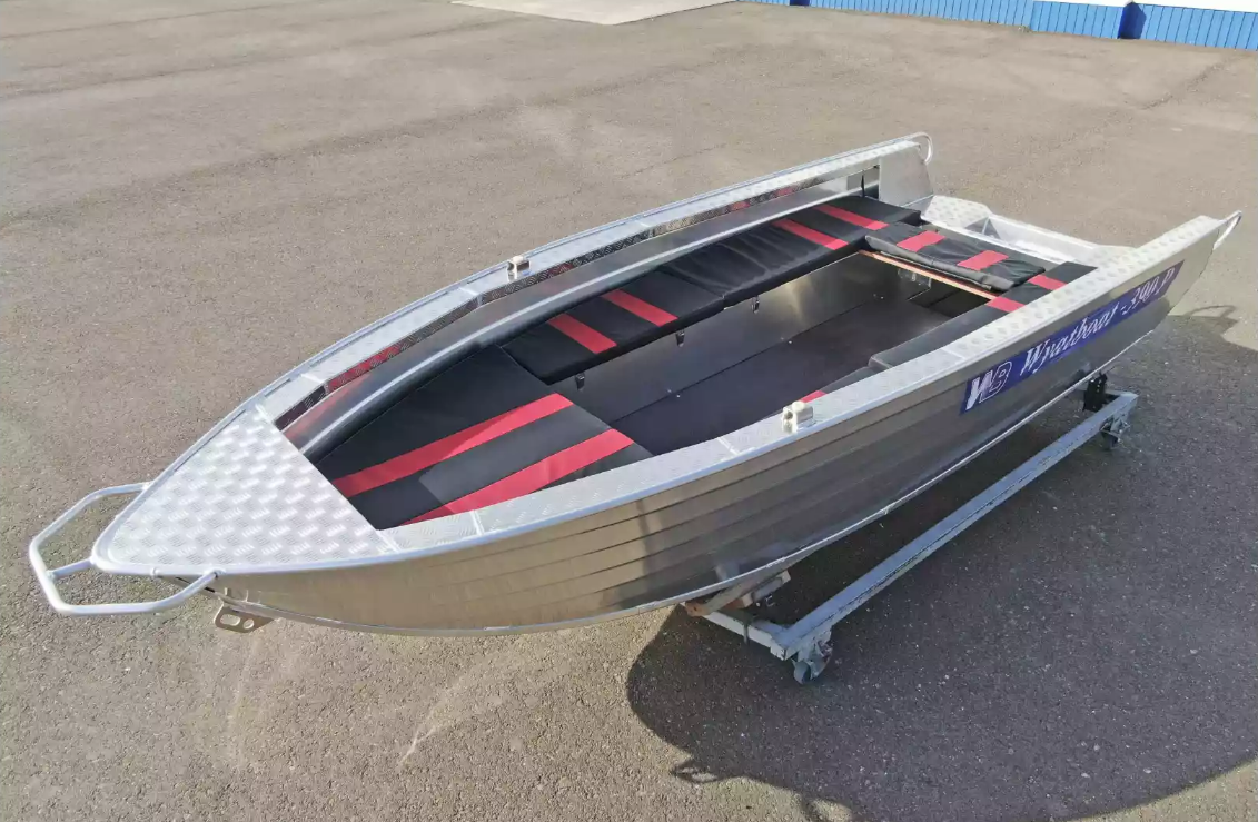 Алюминиевая лодка Wyatboat-390РМ увеличенный борт в Кемерово