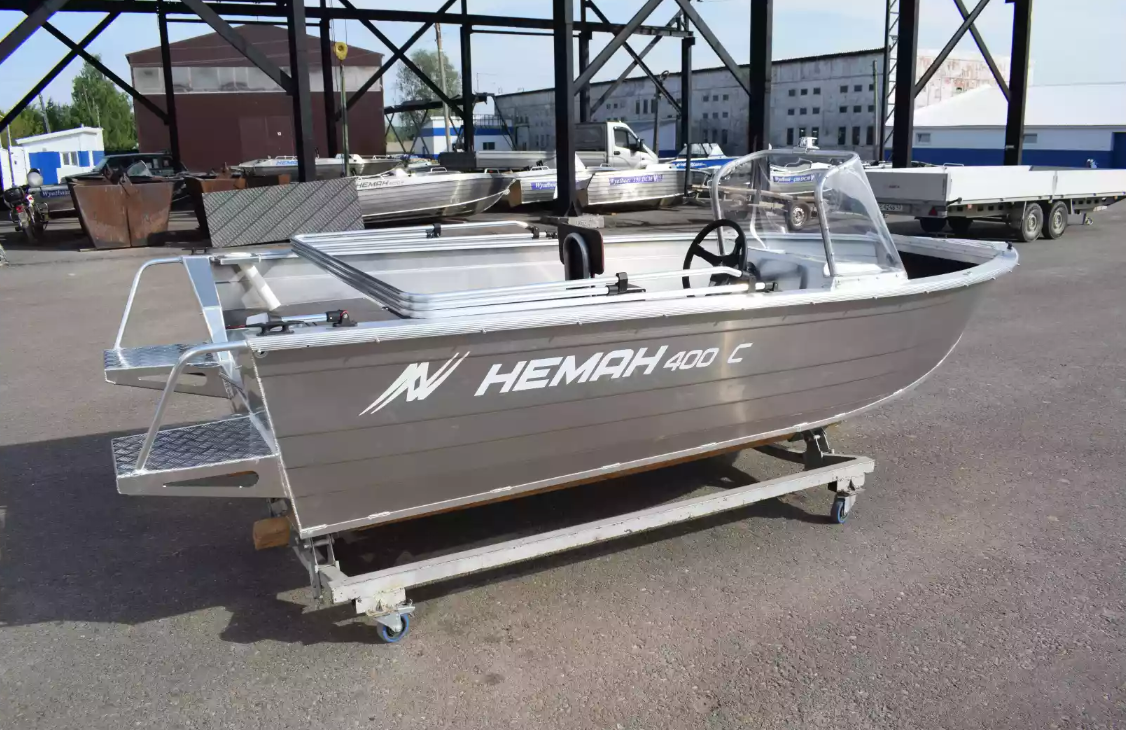 Алюминиевая лодка Неман-400 С в Кемерово