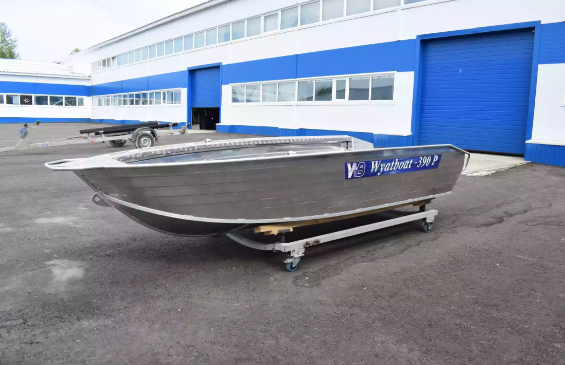 Алюминиевая лодка Wyatboat-390Р Увеличенный борт в Кемерово