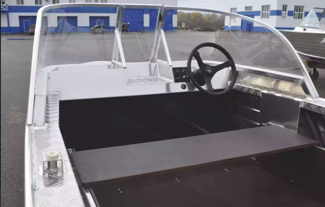Алюминиевая лодка Wyatboat-390 Pro в Кемерово