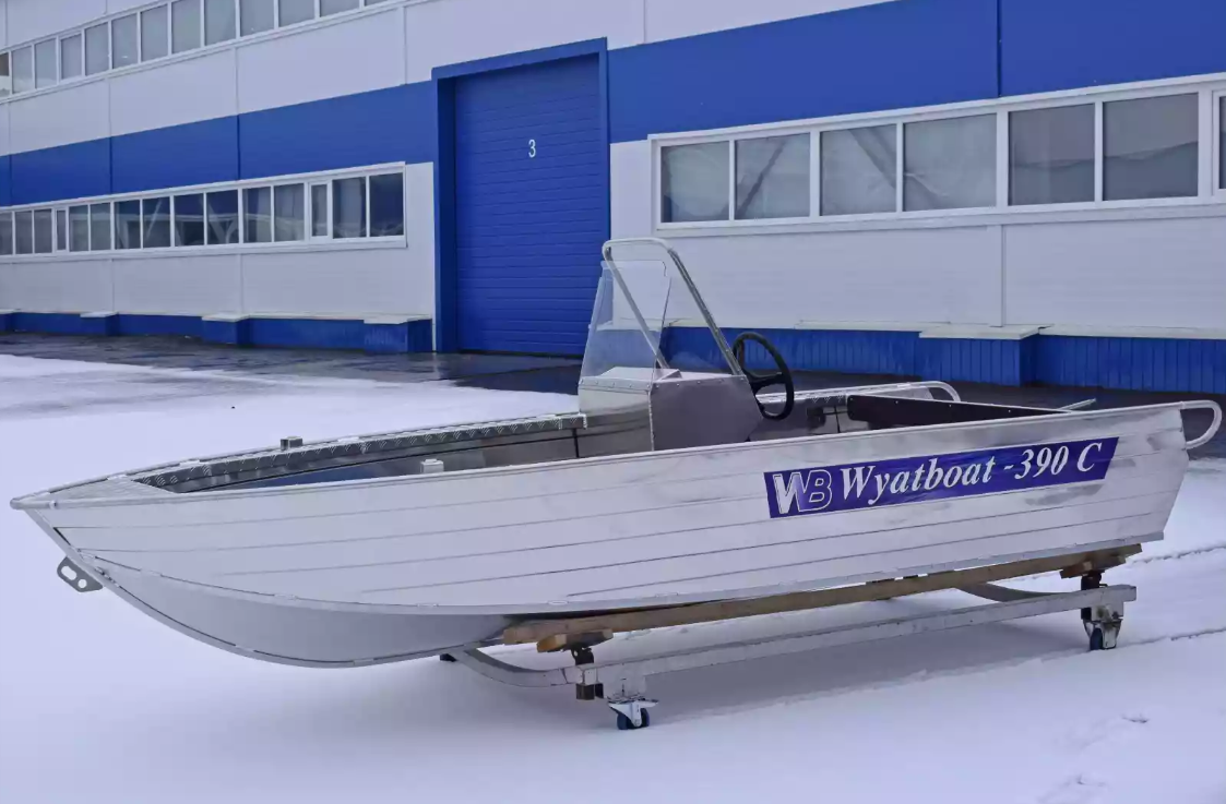 Алюминиевая лодка Wyatboat-390 C в Кемерово
