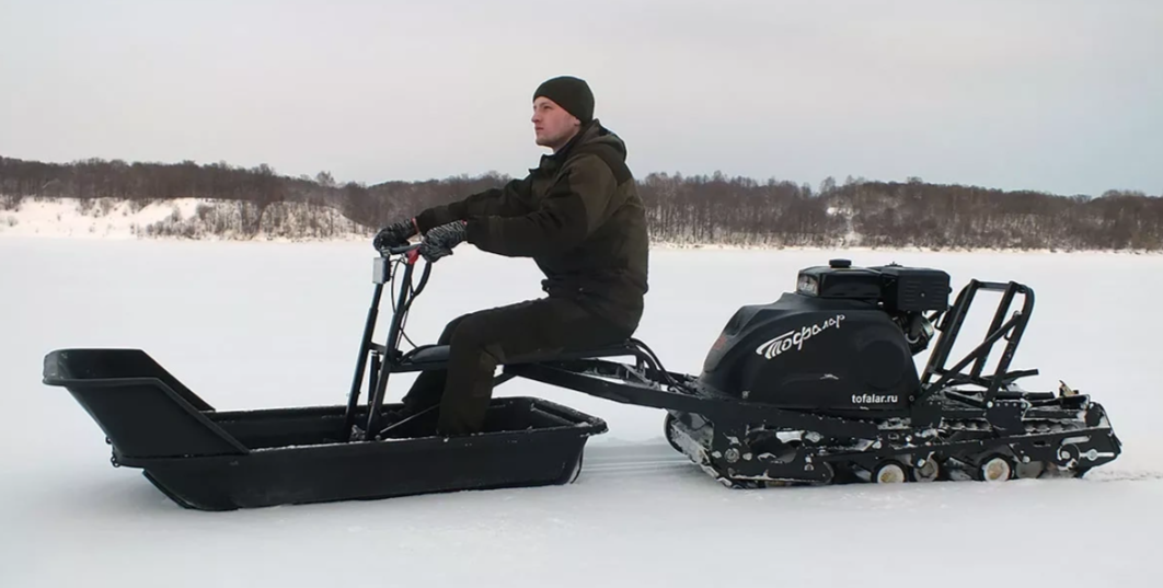 Мотобуксировщик Тофалар 500 с модулем Толкач в Кемерово