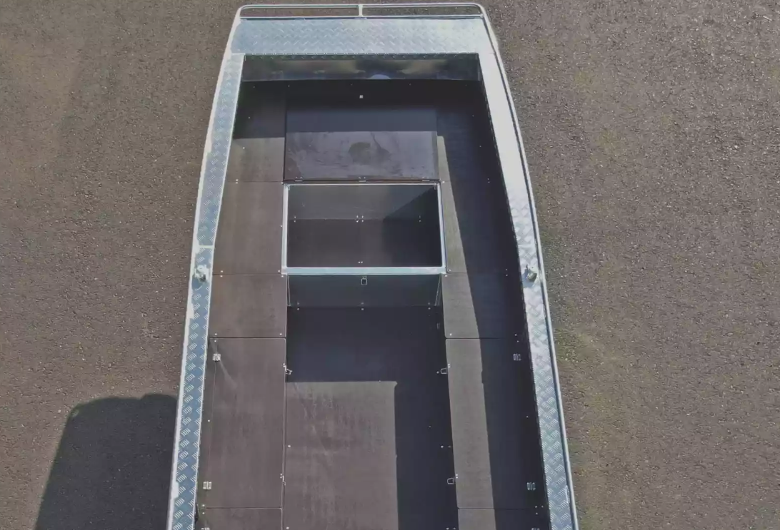 Алюминиевая лодка Wyatboat-490 Jonboat в Кемерово