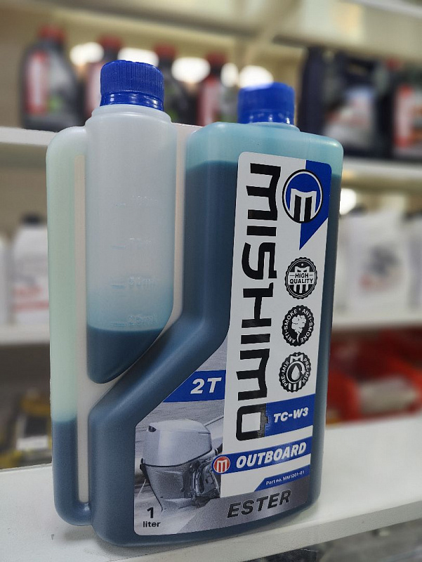 Масло MISHIMO 2T OUTBOARD (ESTER) полусинтетика 1 л в Кемерово