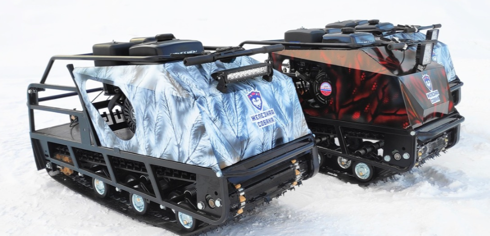 Мотобуксировщик Irondog (Железная собака) M500 15 Камуфляж Охотник в Кемерово