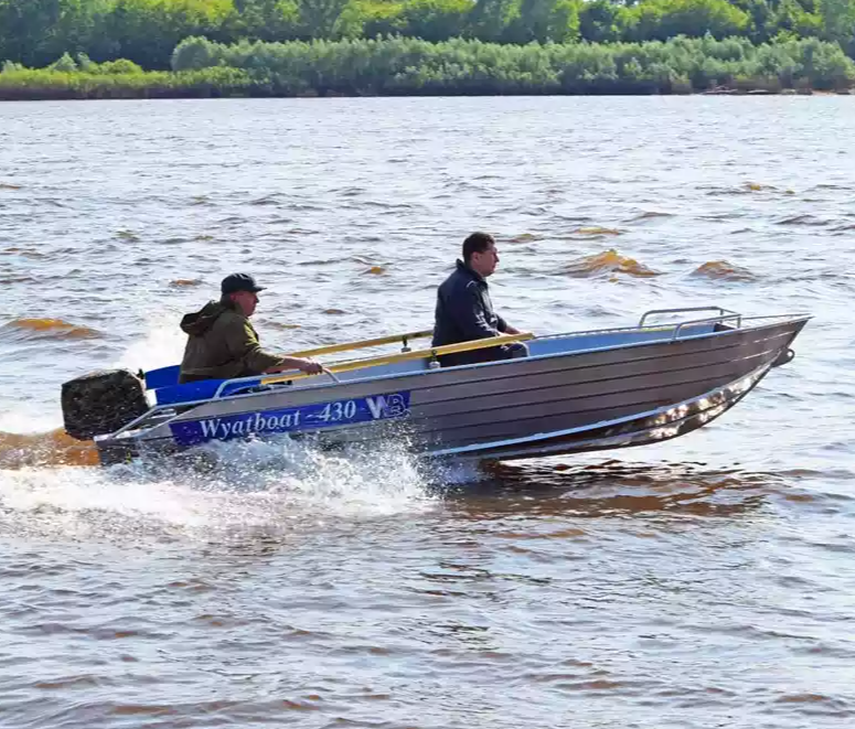 Алюминиевая лодка  Wyatboat-430М в Кемерово
