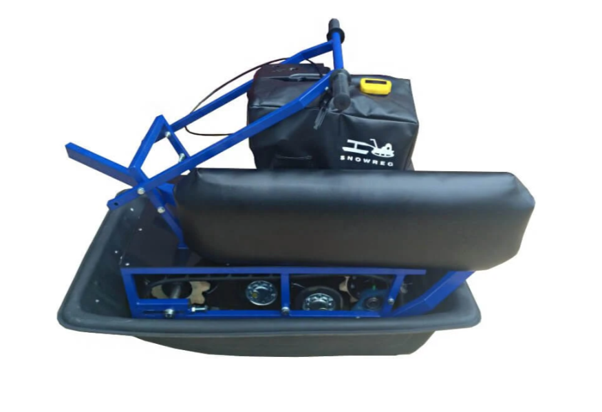 Мини-мотобуксировщик Альбатрос-М с фарой в Кемерово