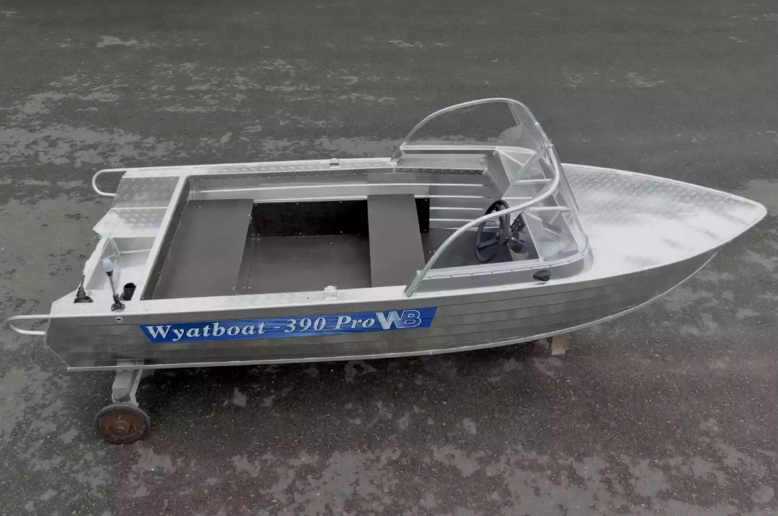 Алюминиевая лодка Wyatboat-390 Pro в Кемерово