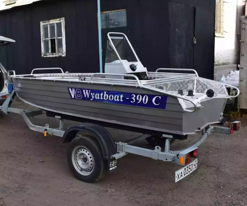 Алюминиевая лодка Wyatboat-390 C в Кемерово