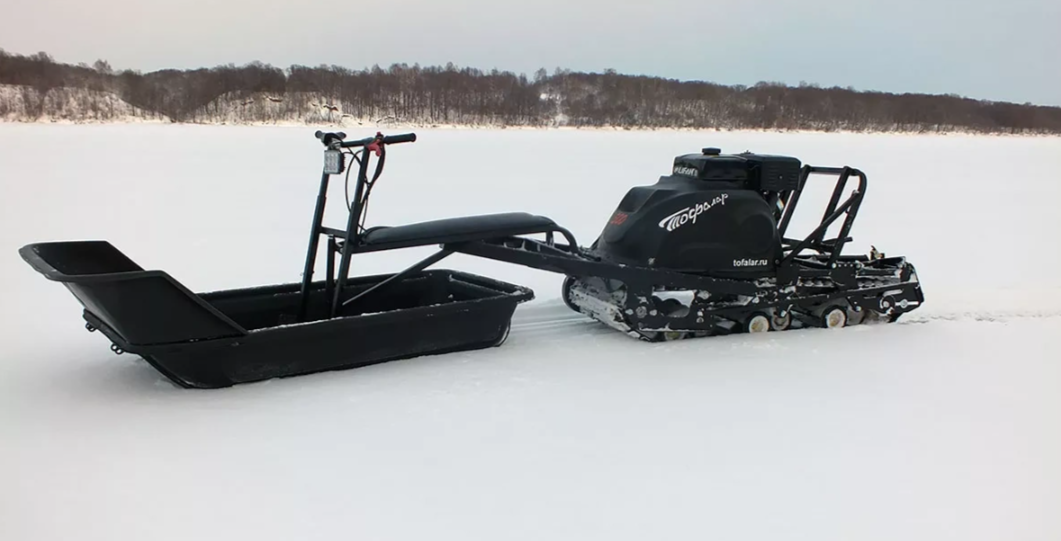Мотобуксировщик Тофалар 500 с модулем Толкач в Кемерово