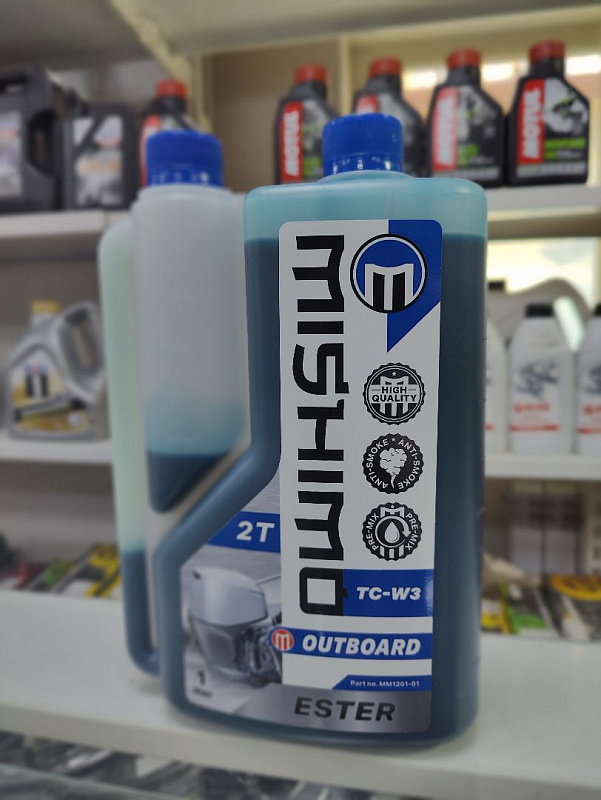 Масло MISHIMO 2T OUTBOARD (ESTER) полусинтетика 1 л в Кемерово
