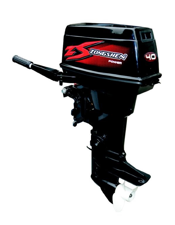 Лодочный мотор Zongshen T40 (+руль+пульт) в Кемерово