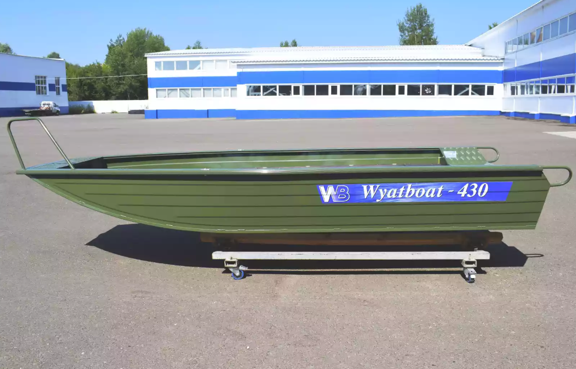 Алюминиевая лодка  Wyatboat-430 Master Fish в Кемерово