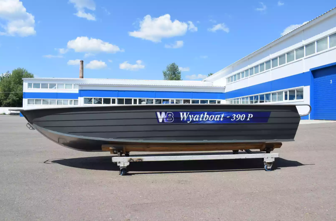 Алюминиевая лодка Wyatboat-390Р Fish в Кемерово