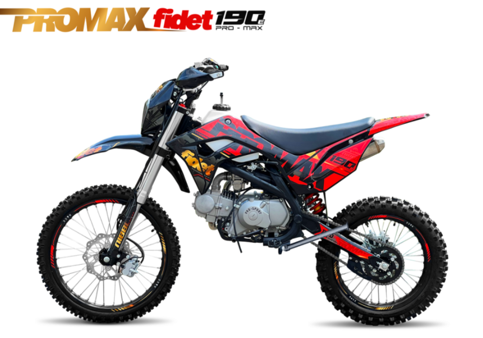 Мотоцикл (питбайк) PROMAX FIDET (ФАЙДЕТ) 190E MAX PRO LUX 19/16 в Кемерово