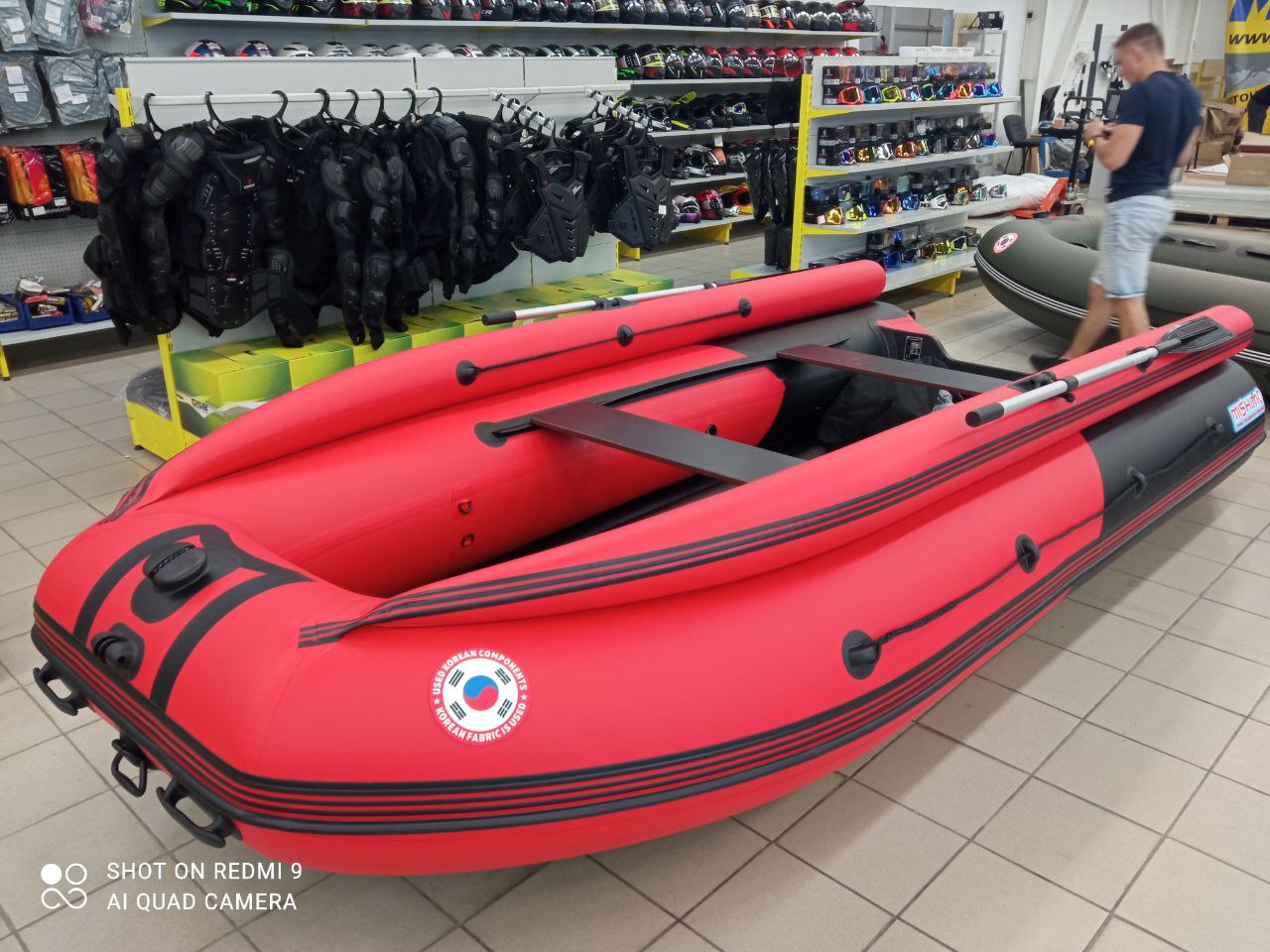 Лодка MISHIMO RIVER FJET PRO 470 под водомет в Кемерово