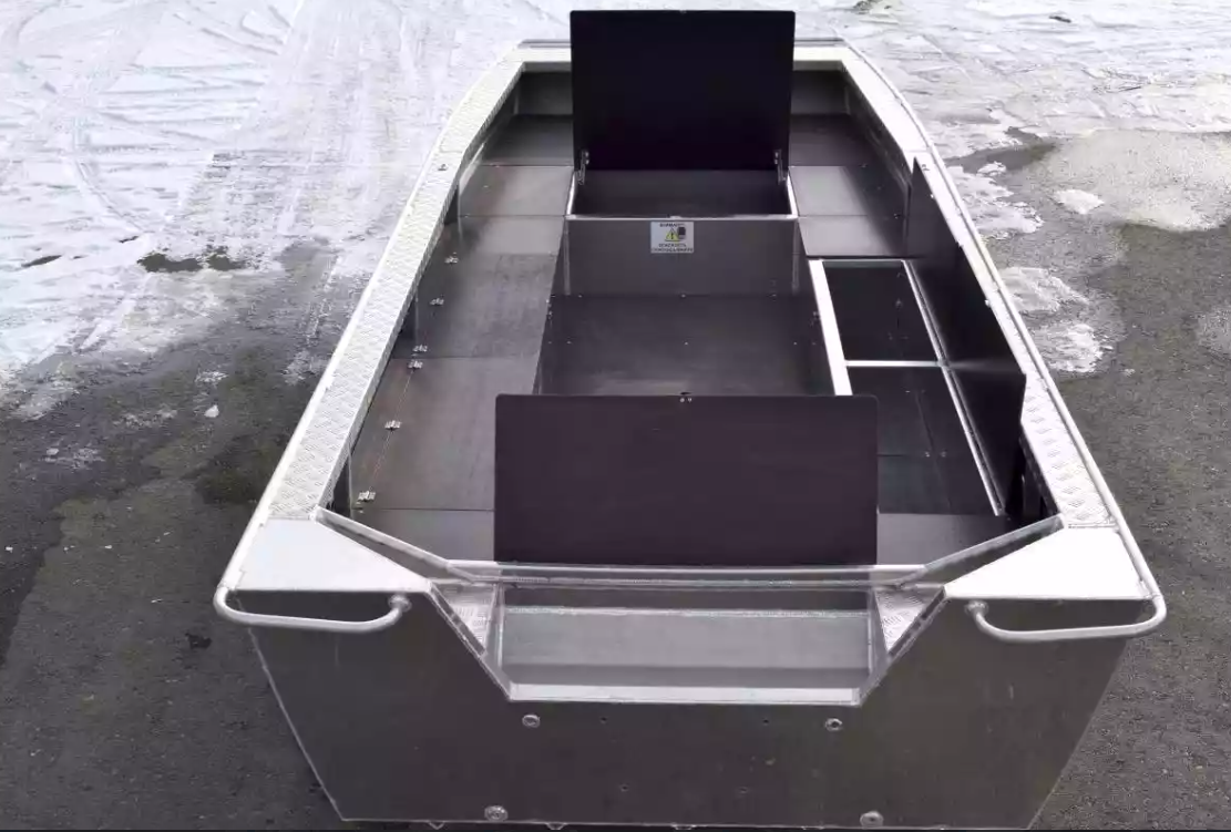 Алюминиевая лодка Wyatboat-490 Jonboat в Кемерово