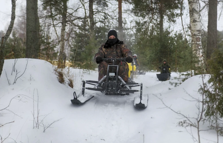 Мотобуксировщик РЫБАК PK 9 л.с. (короткая база 1230мм) в Кемерово