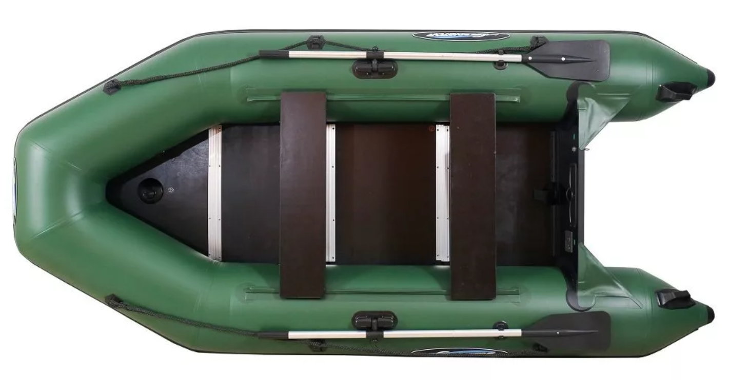 МОТОРНО-ГРЕБНАЯ ЛОДКА ПВХ GLADIATOR A 280 ТК С ФАНЕРНЫМ ДНОМ в Кемерово