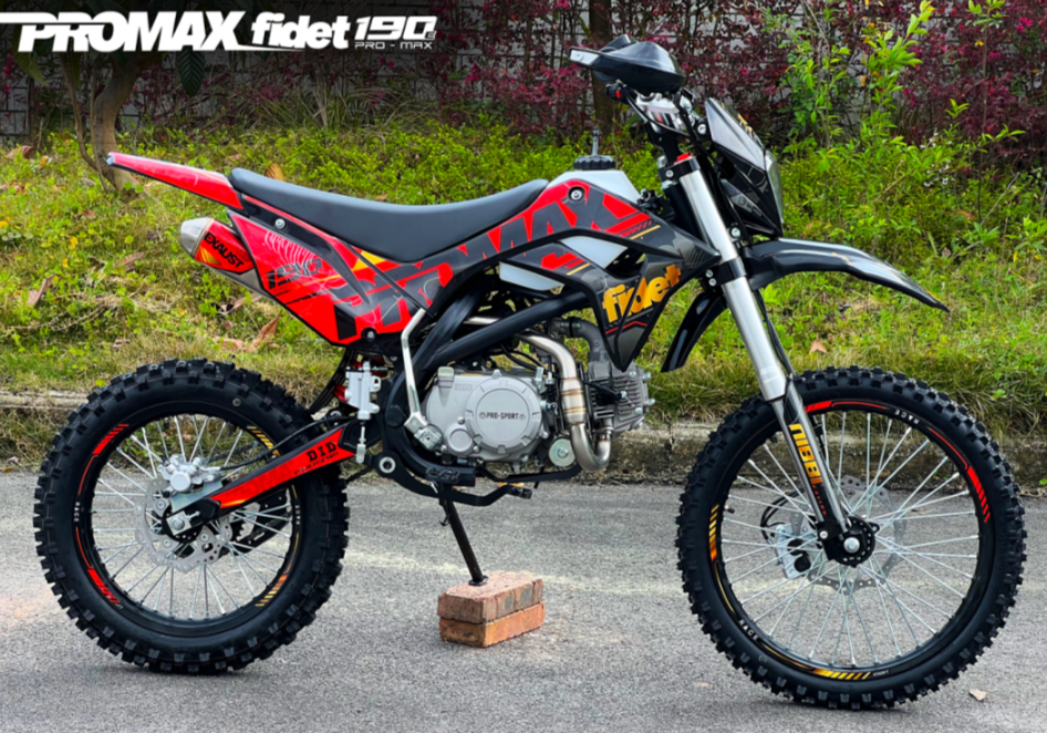 Мотоцикл (питбайк) PROMAX FIDET (ФАЙДЕТ) 190E MAX PRO LUX 19/16 в Кемерово