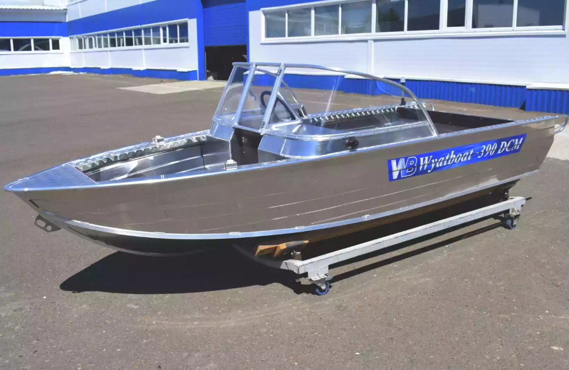 Алюминиевая лодка Wyatboat-390 DCM в Кемерово