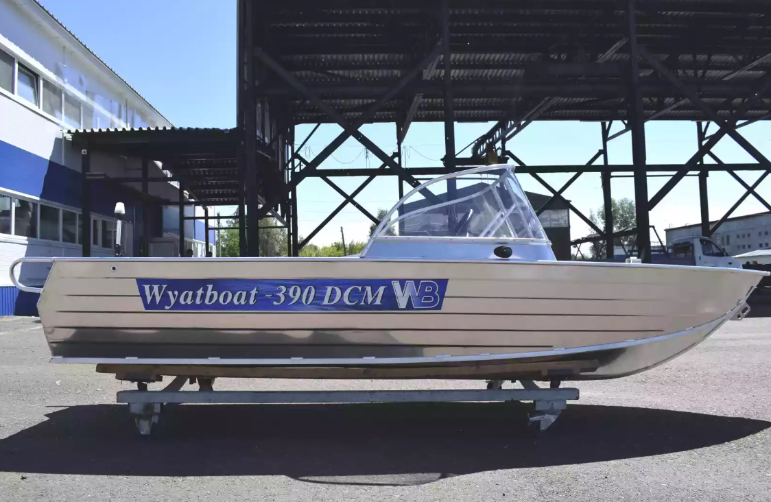 Алюминиевая лодка Wyatboat-390 DCM в Кемерово