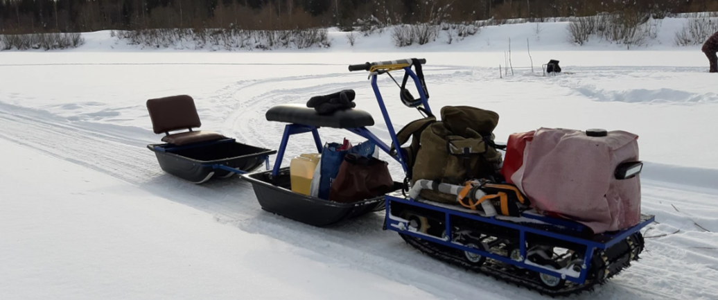 Мотобуксировщик Альбатрос-L 8 без фары в Кемерово
