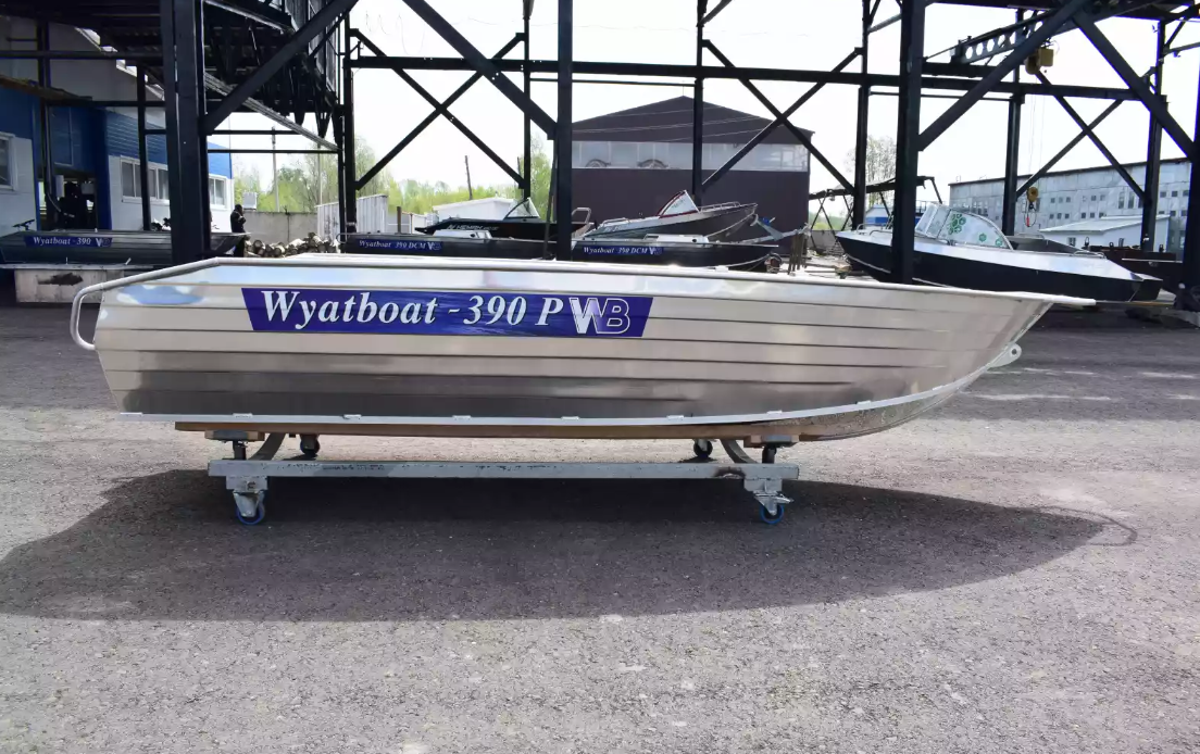 Алюминиевая лодка Wyatboat-390Р Увеличенный борт в Кемерово