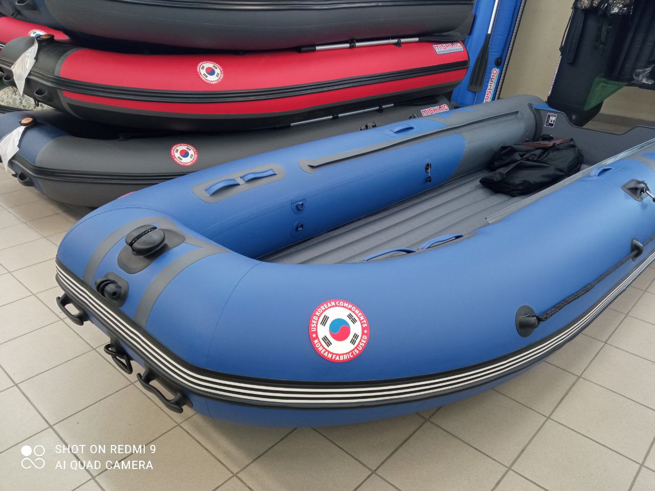 Лодка MISHIMO RIVER JET 390 под водомет в Кемерово